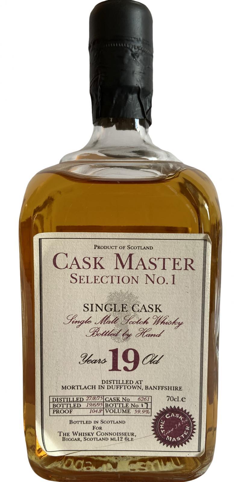Mortlach 1975 WC Cask Master - Selection No.1