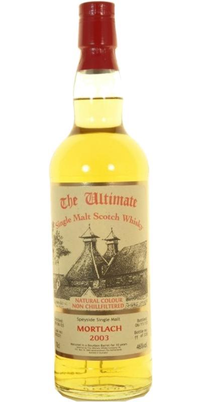 Mortlach 2003 vW The Ultimate