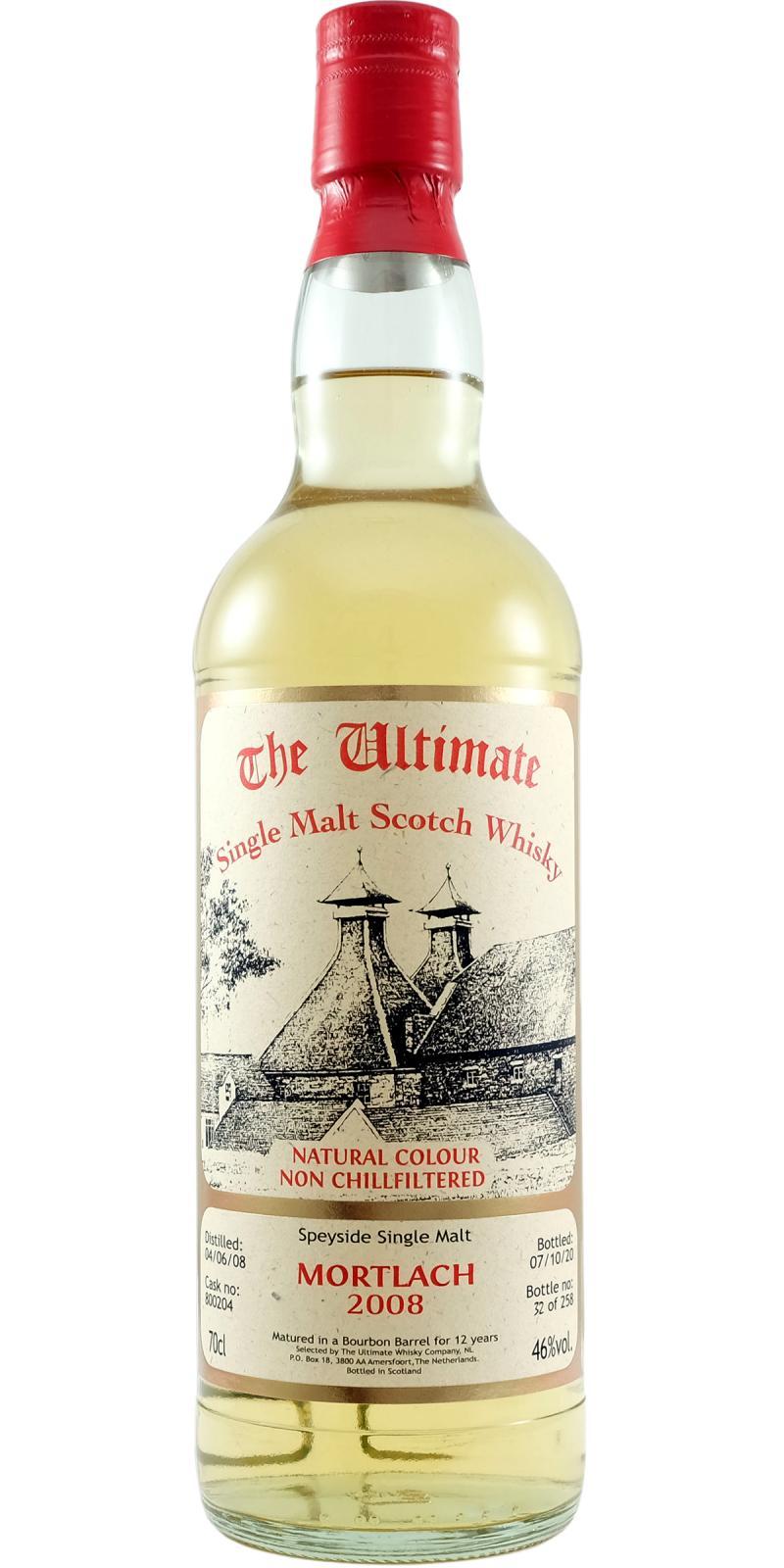 Mortlach 2008 vW The Ultimate