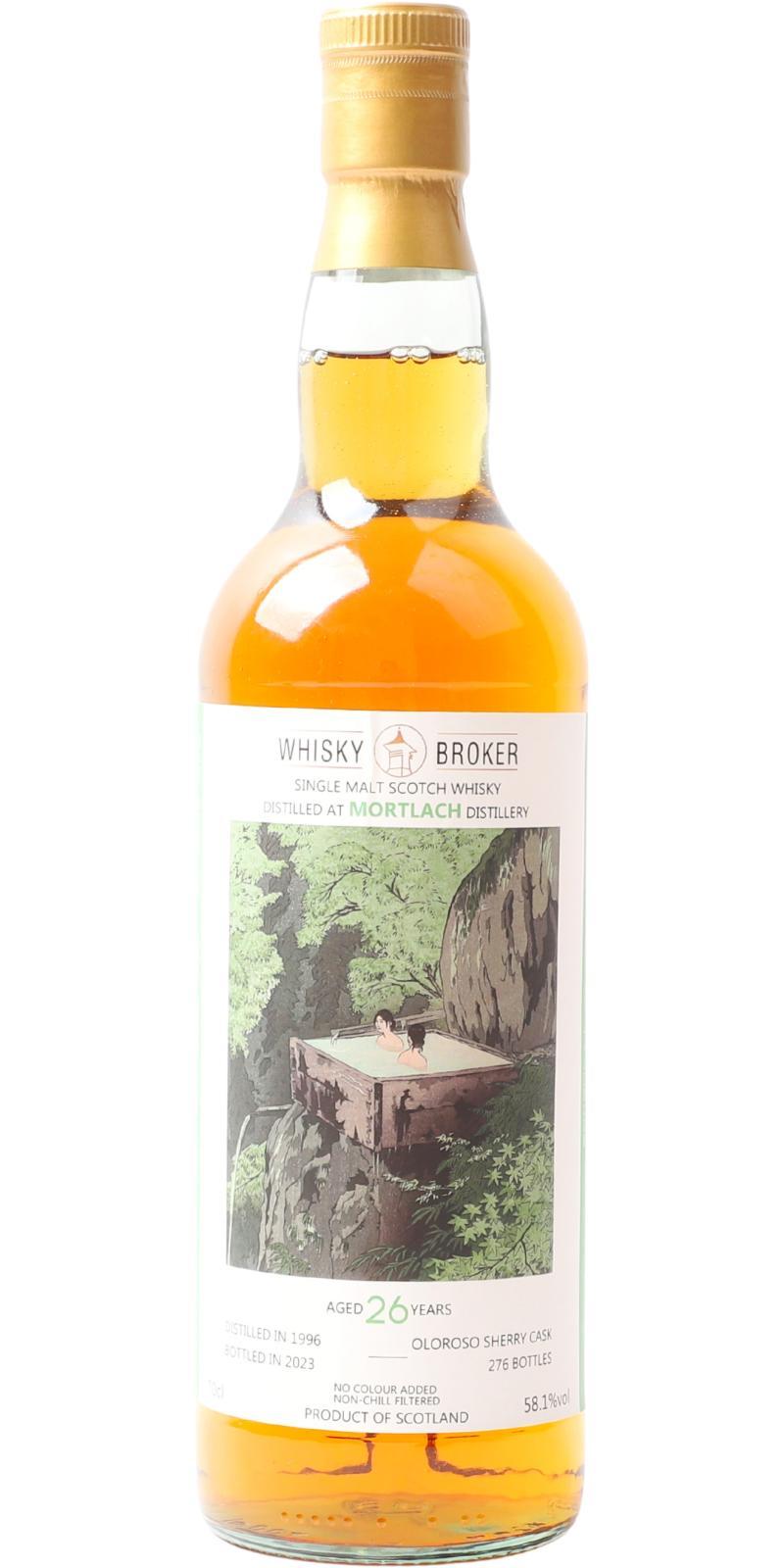 Mortlach 1996 WhB - FAKE BOTTLE