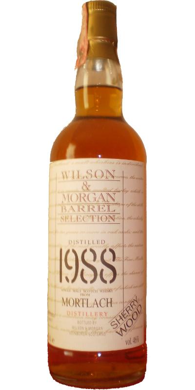 Mortlach 1988 WM Barrel Selection