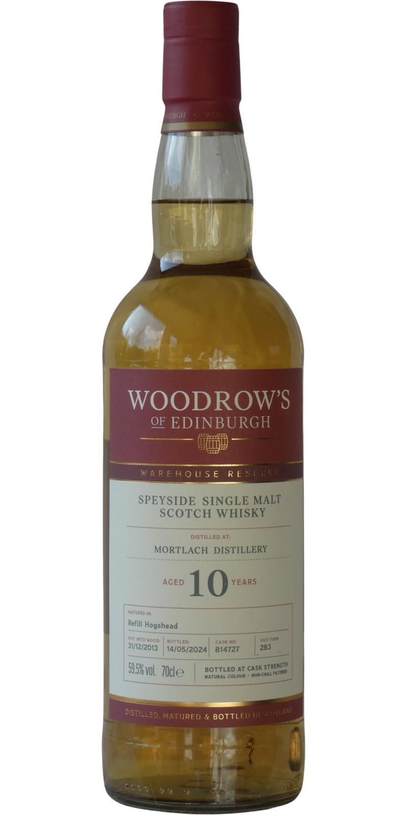 Mortlach 2013 WroE Warehouse Reserve