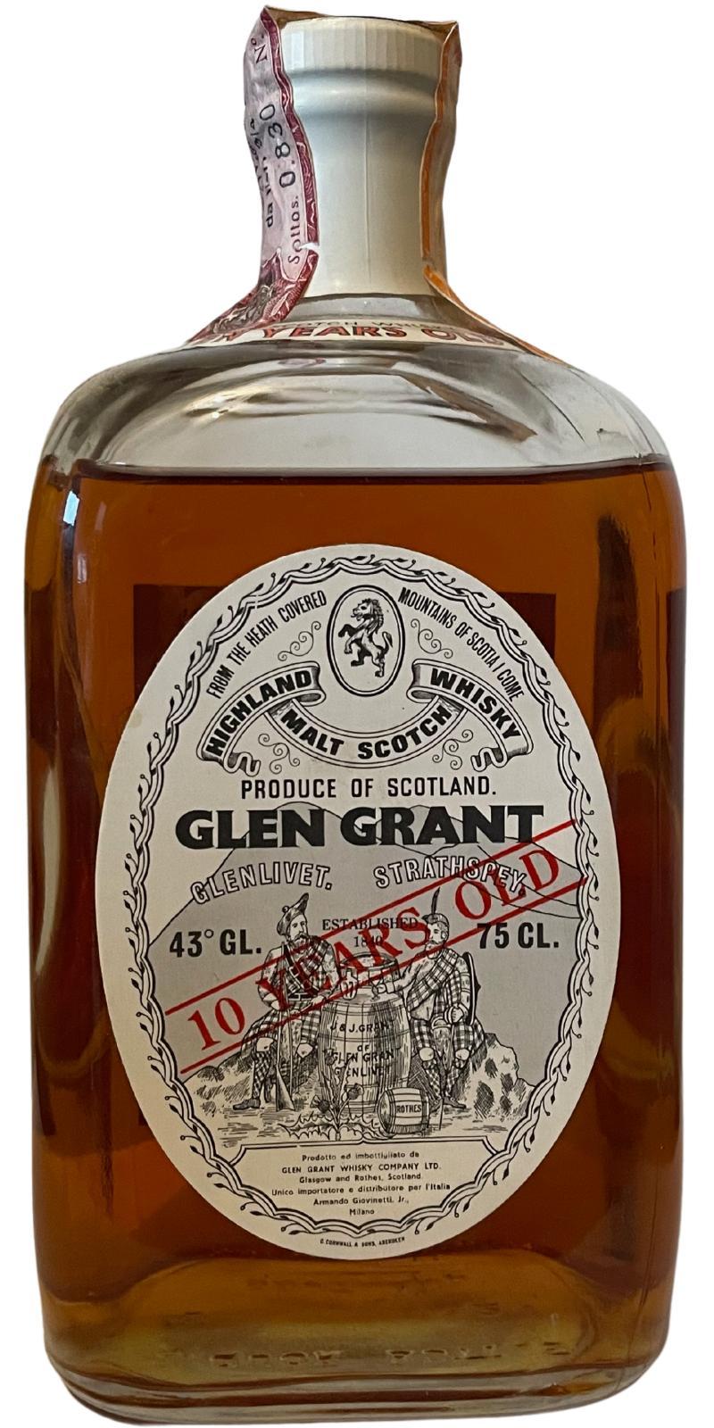 Glen Grant 10-year-old Highland Malt Scotch Whisky