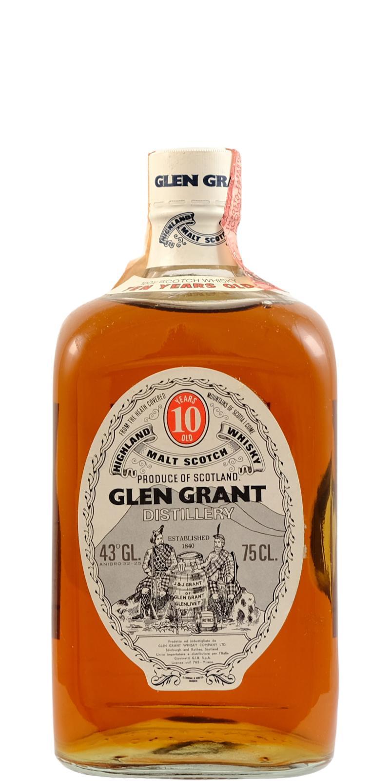 Glen Grant 10-year-old Highland Malt Scotch Whisky