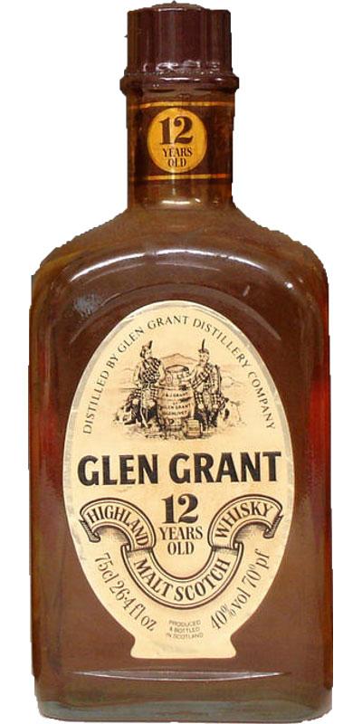 Glen Grant 12-year-old 75 cl. 26,4 fl.oz., 40% vol 70° pf