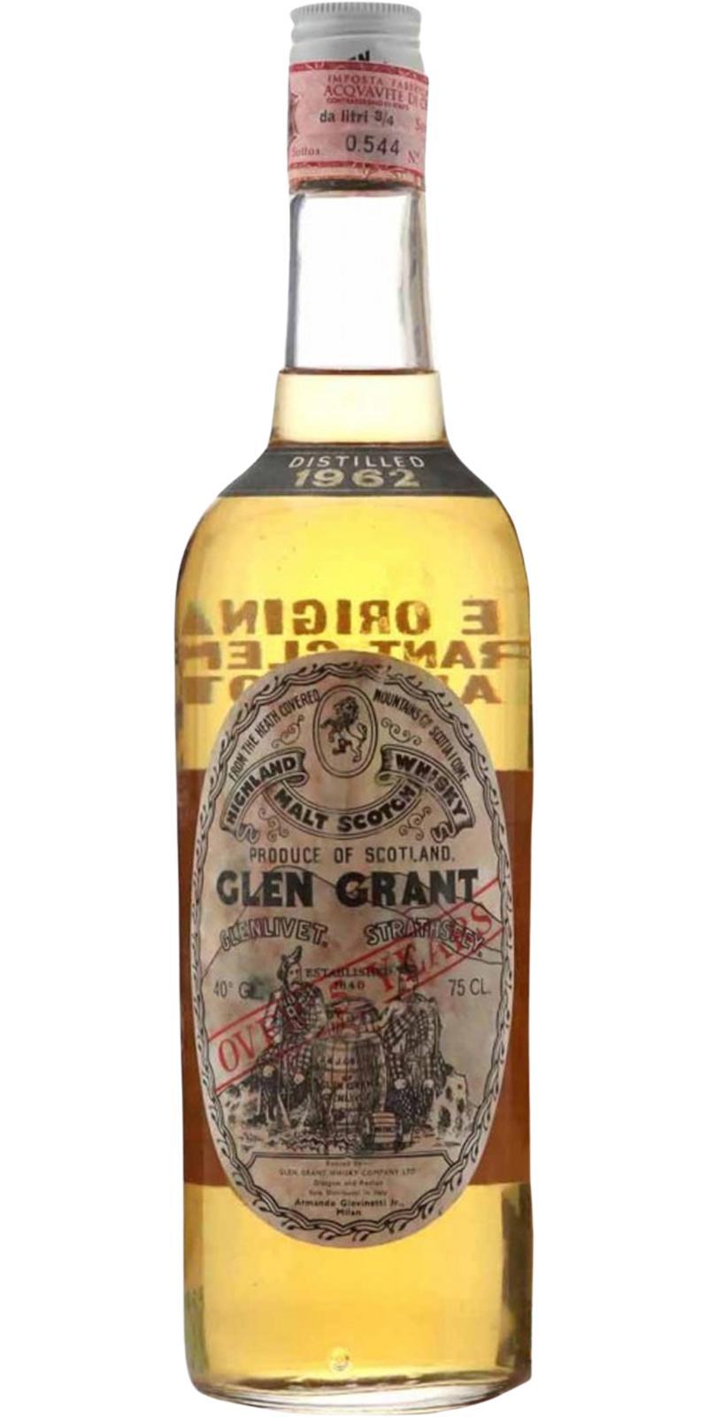 Glen Grant 1962 Over 5 years old