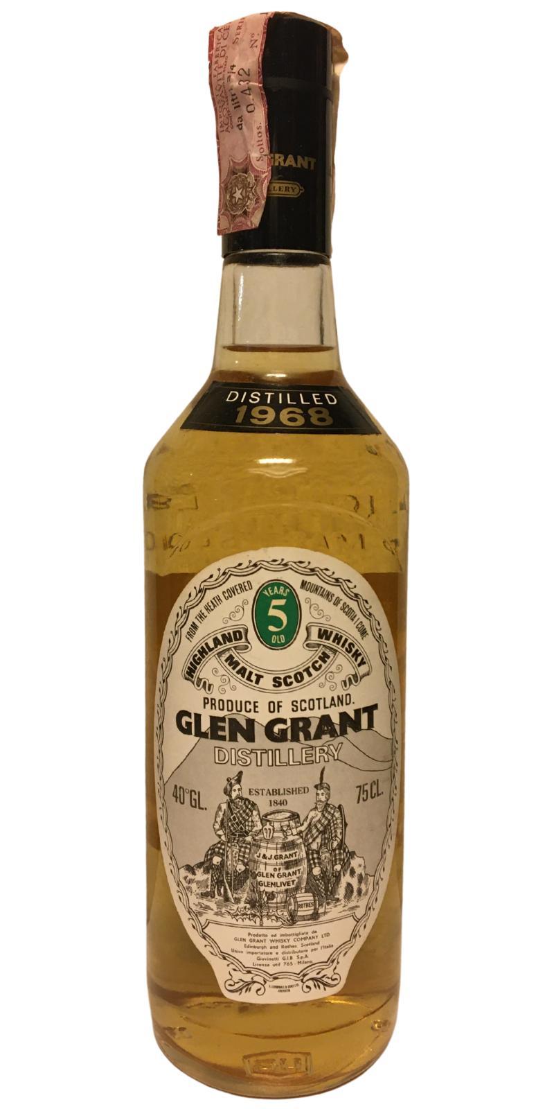 Glen Grant 1968