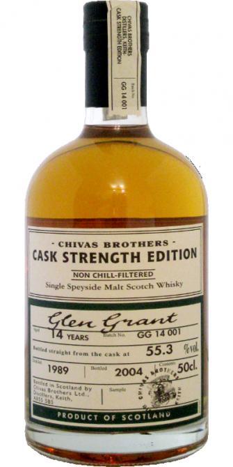 Glen Grant 1989 Chivas Brothers - Cask Strength Edition