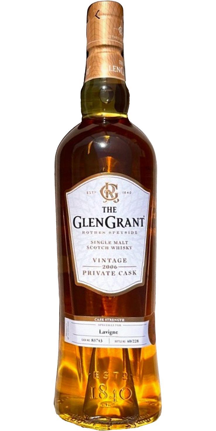 Glen Grant 2006 Private Cask - Cask Strength