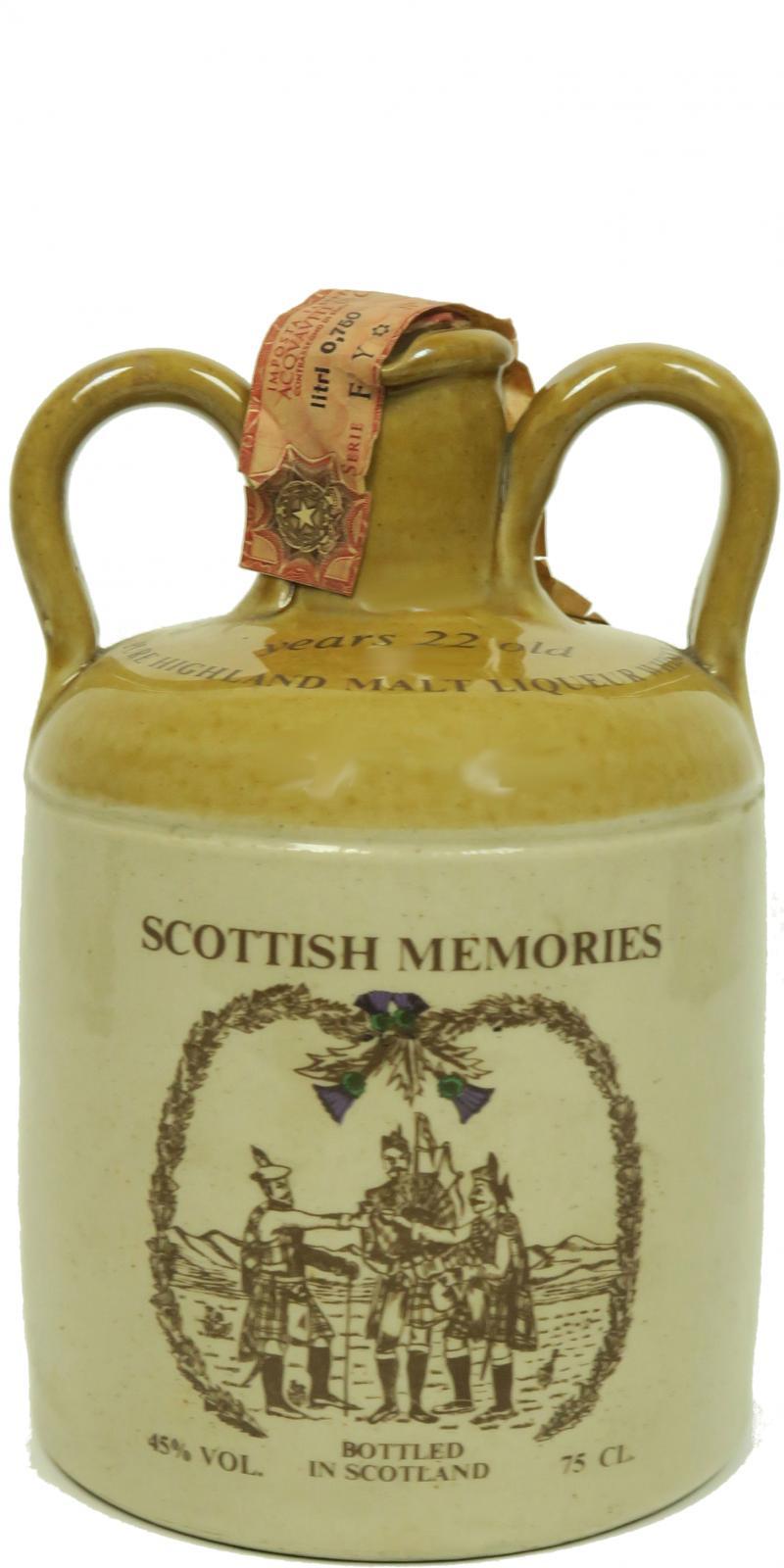 Glen Grant 22-year-old Scottish Memories