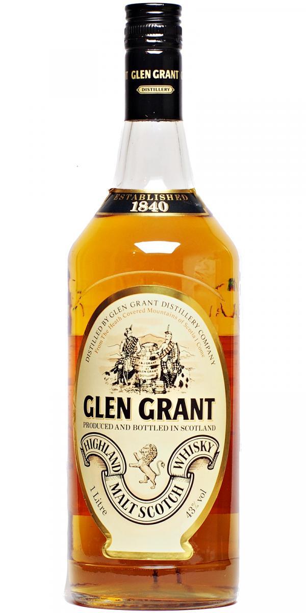 Glen Grant Highland Malt Scotch Whisky screw cap