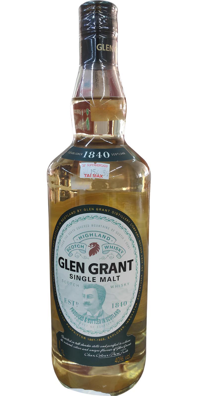 Glen Grant Single Malt Highland Scotch Whisky