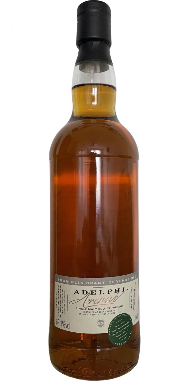 Glen Grant 1985 AD Archive