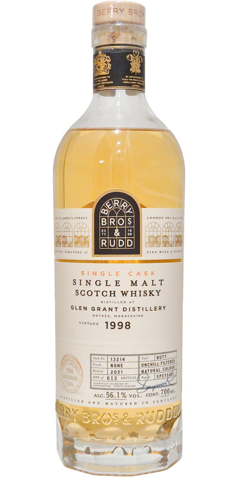 Glen Grant 1998 BR Single Cask