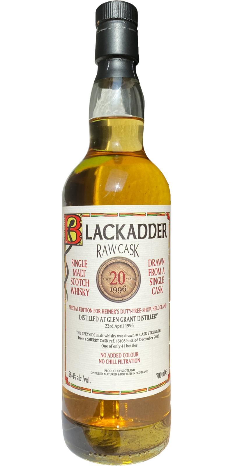 Glen Grant 1996 BA Raw Cask