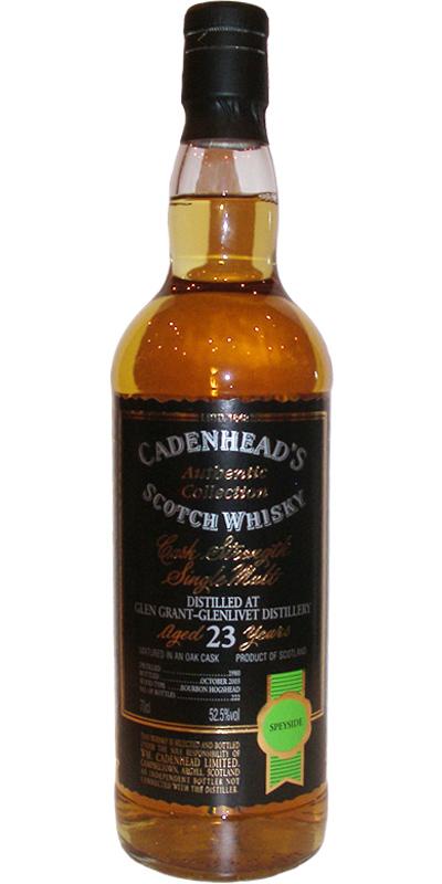 Glen Grant 1980 CA Authentic Collection