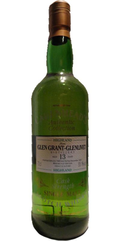 Glen Grant 1980 CA Authentic Collection