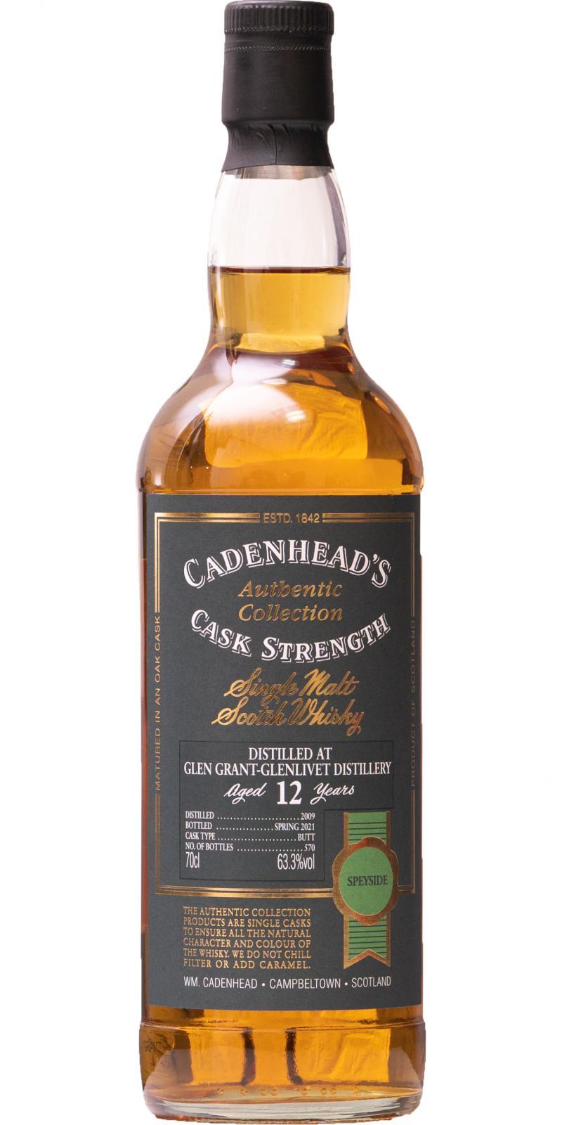 Glen Grant 2009 CA Authentic Collection