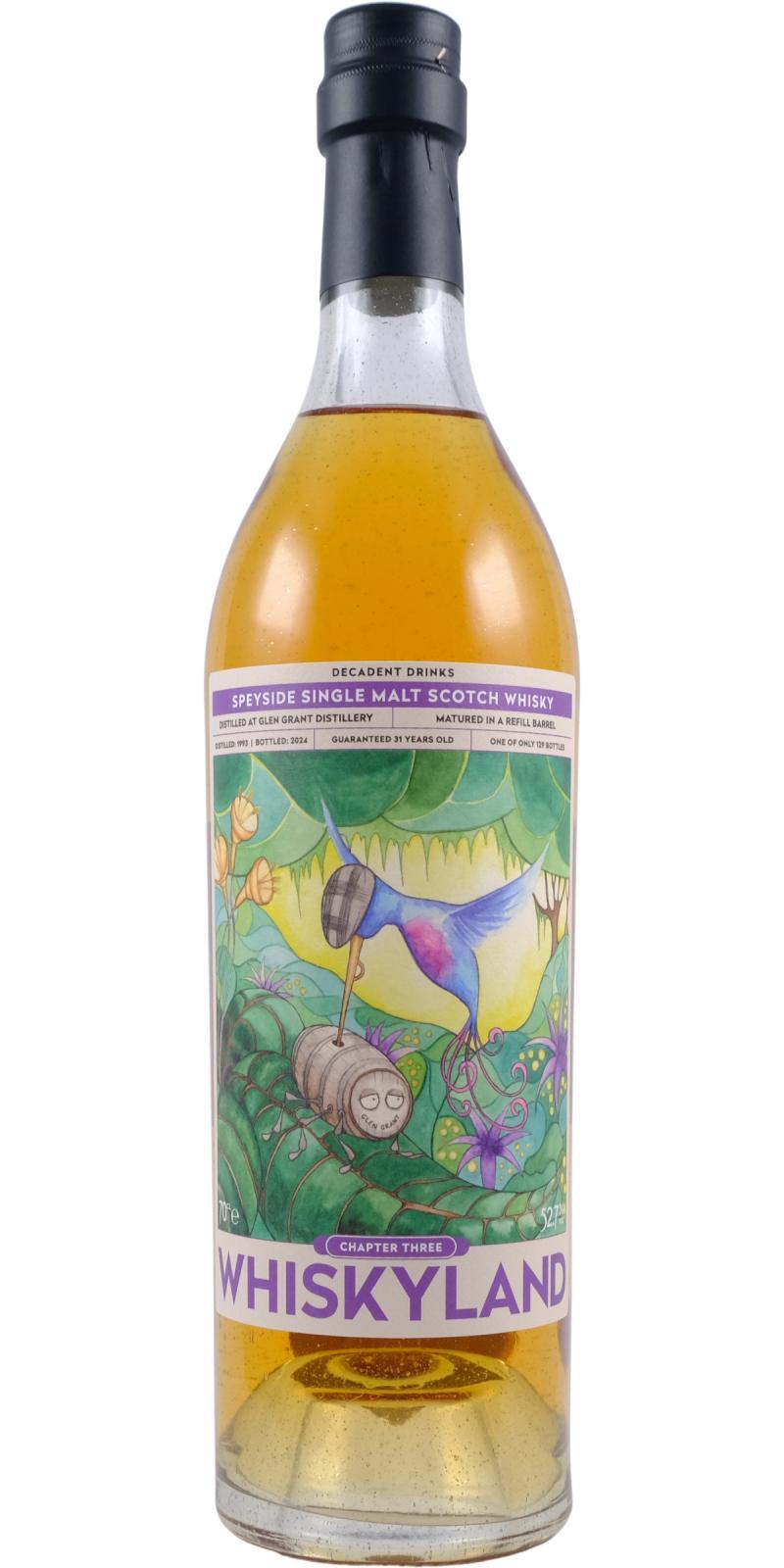 Glen Grant 1993 DeDr Whiskyland - Chapter Three