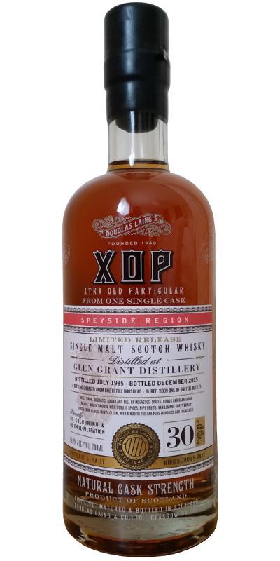 Glen Grant 1985 DL XOP