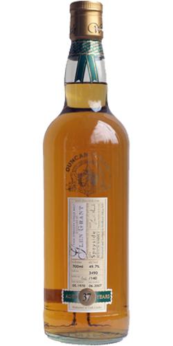 Glen Grant 1970 DT Rare Auld