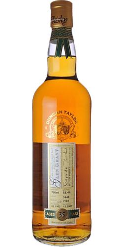Glen Grant 1972 DT Rare Auld