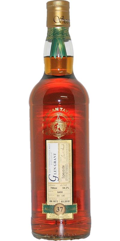 Glen Grant 1972 DT Rare Auld