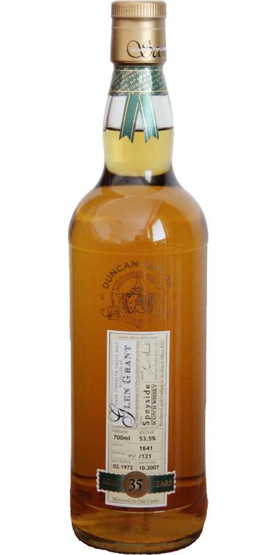 Glen Grant 1972 DT Rare Auld