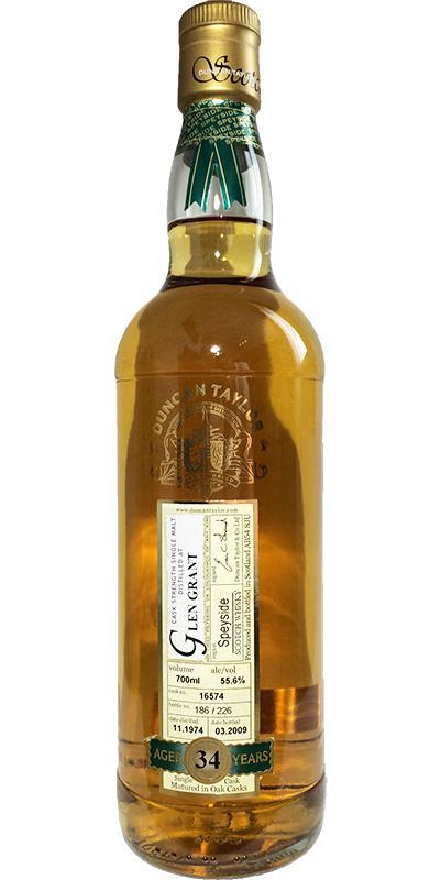 Glen Grant 1974 DT Rare Auld