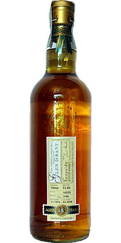 Glen Grant 1974 DT Rare Auld
