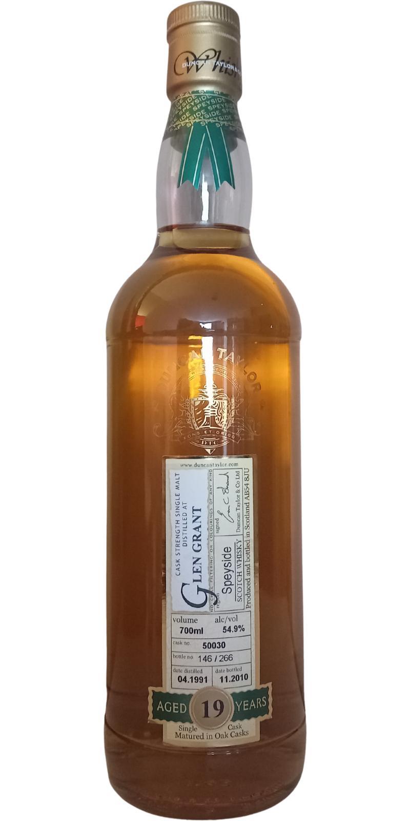 Glen Grant 1991 DT Rare Auld