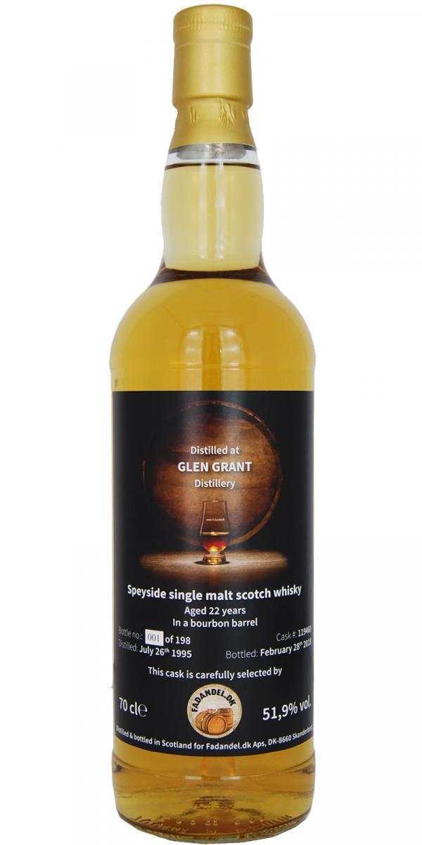 Glen Grant 1995 F.dk Selected by the Swede