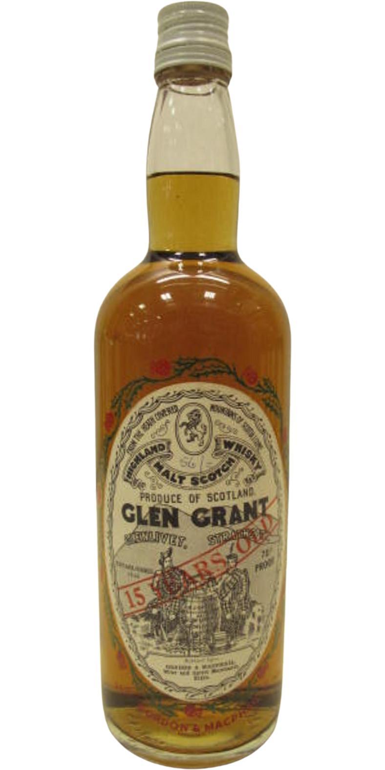 Glen Grant 15-year-old GM Licensed Bottling