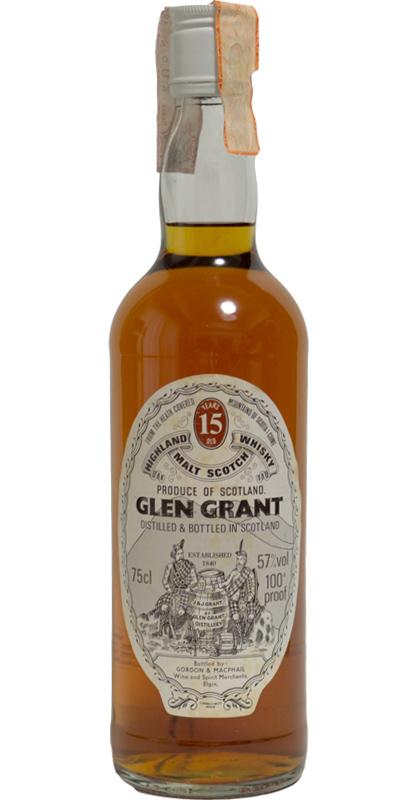 Glen Grant 15-year-old GM Licensed Bottling