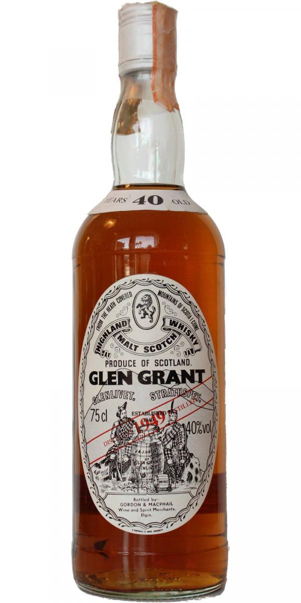 Glen Grant 1949 GM Licensed Bottling