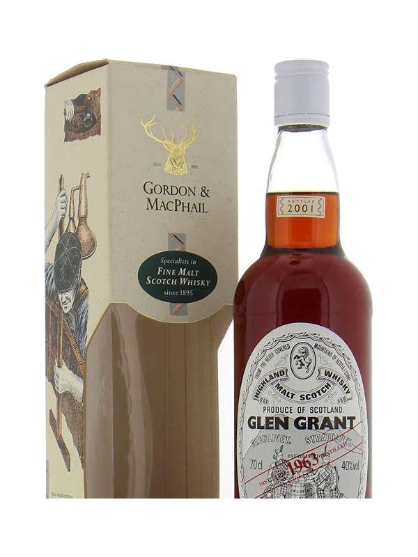 Glen Grant 1963 GM Licensed Bottling