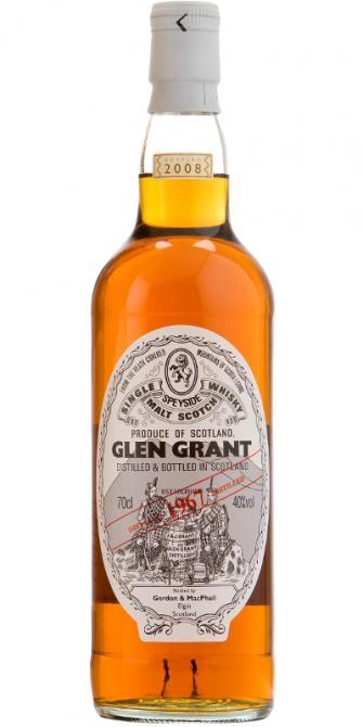 Glen Grant 1967 GM Licensed Bottling