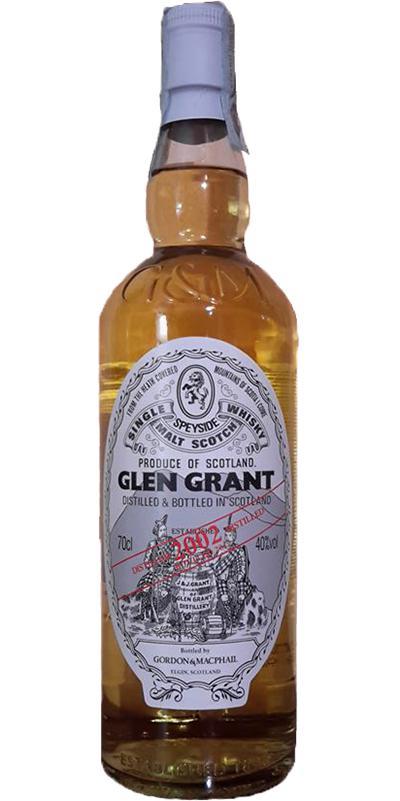 Glen Grant 2002 GM Licensed Bottling