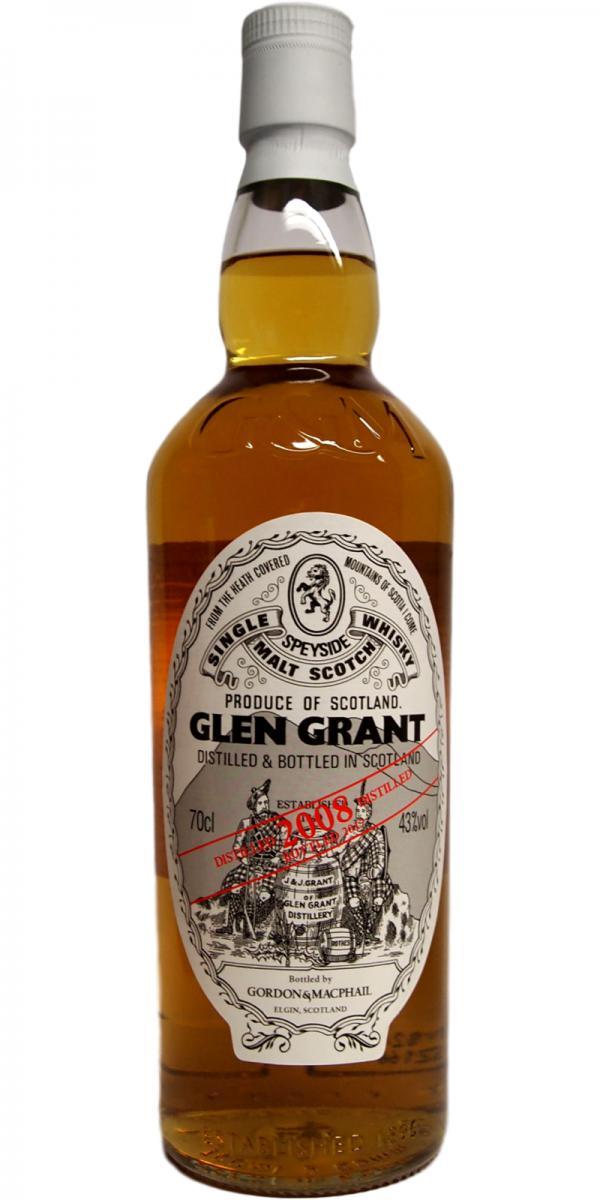 Glen Grant 2008 GM Licensed Bottling