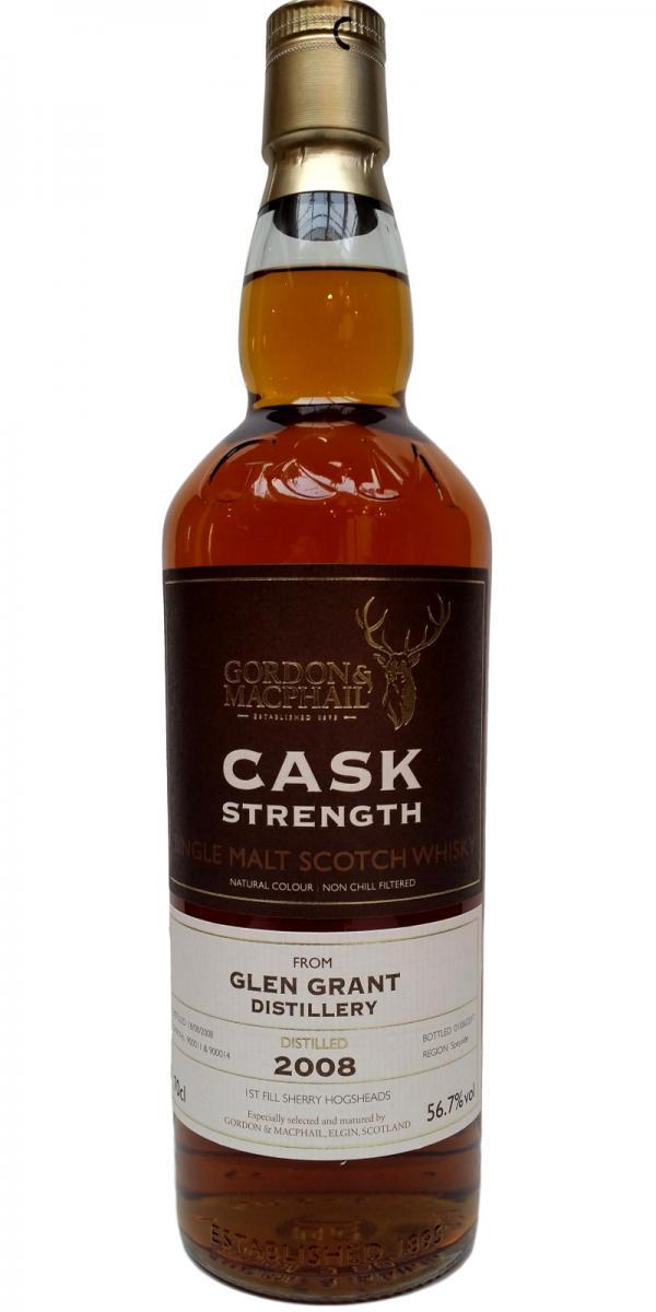 Glen Grant 2008 GM Cask Strength