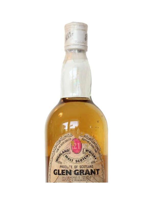 Glen Grant 21-year-old GM Stenciled Flowers