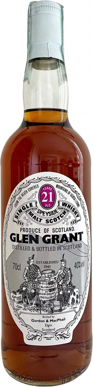 Glen Grant 21-year-old GM Licensed Bottling