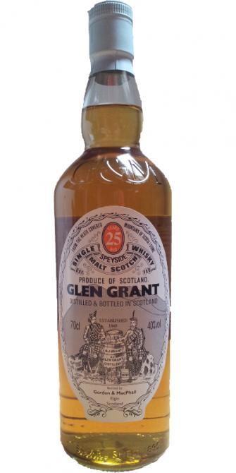 Glen Grant 25-year-old GM Licensed Bottling