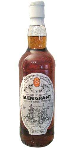 Glen Grant 25-year-old GM Licensed Bottling - Cork stopper