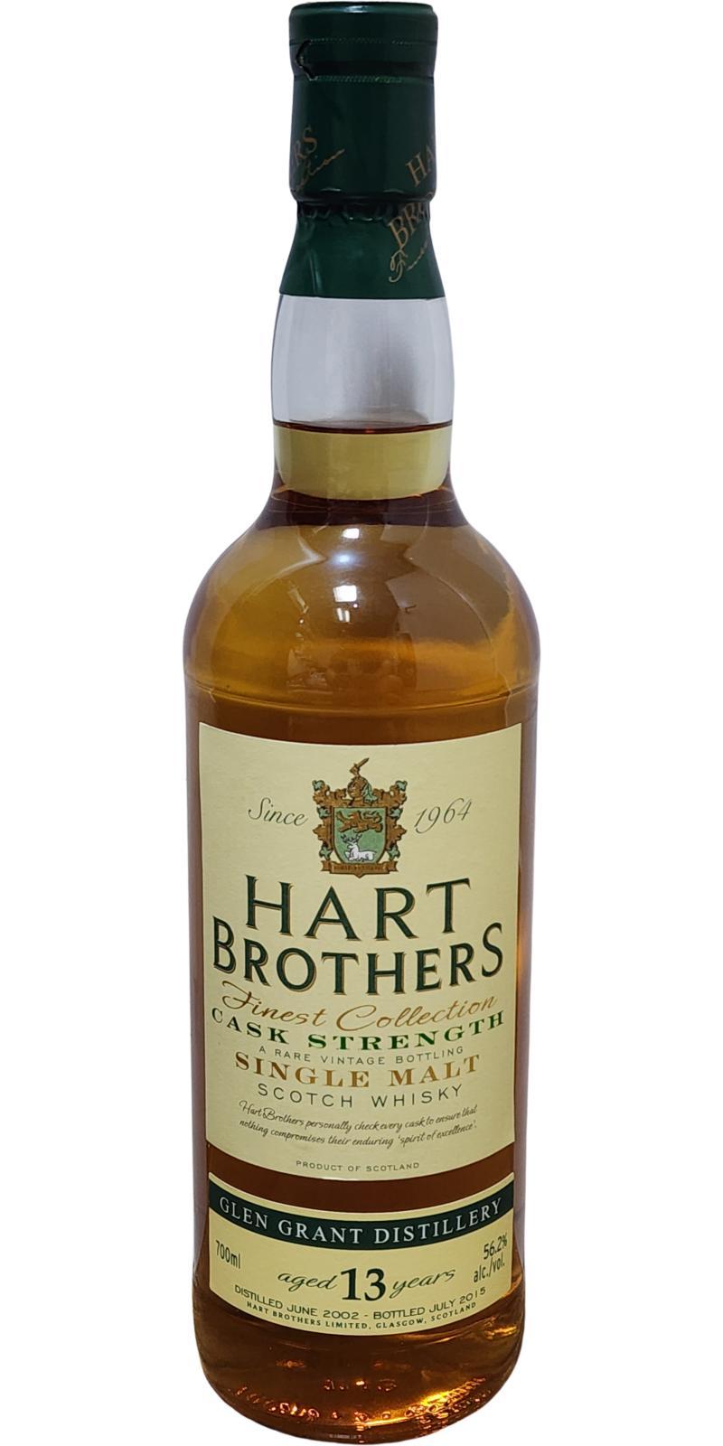 Glen Grant 2002 HB Finest Collection - Cask Strength