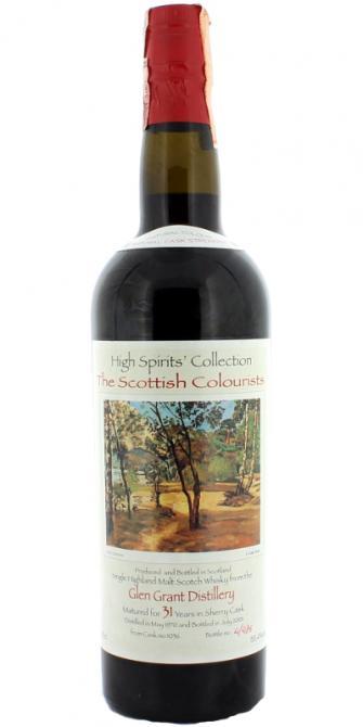 Glen Grant 1970 HSC The Scottish Colourists