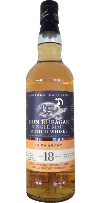 Glen Grant 1997 IM Dun Bheagan