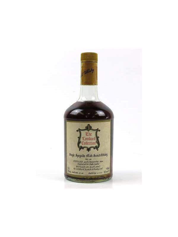 Glen Grant 1964 Lb The Lombard Collection No. 39