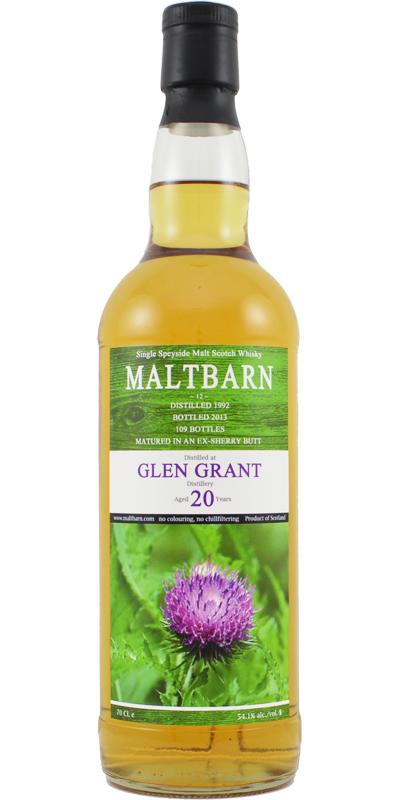 Glen Grant 1992 MBa No. 12
