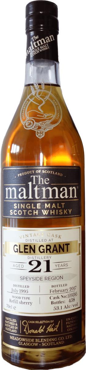 Glen Grant 1995 MBl The Maltman